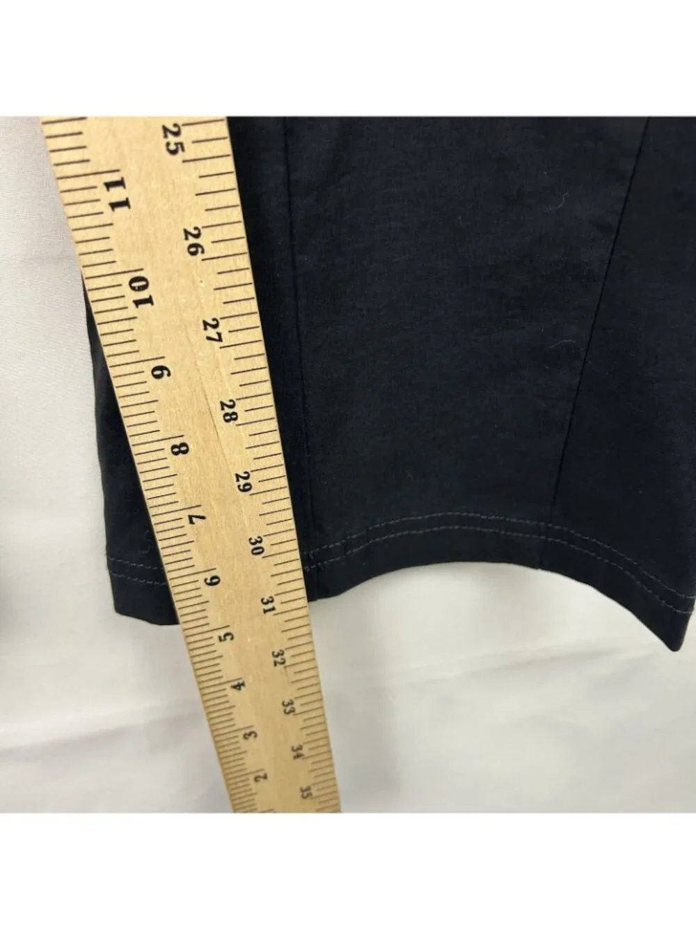 Athleta Heathered Low Rise Dipper Pant Women’s Size 2 Black Hiking Bootcut Leg - Picture 6 of 16